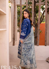 Khass by Peridot Embroidered Lawn Suits Unstitched 3 Piece - PR25EE PR-425B
